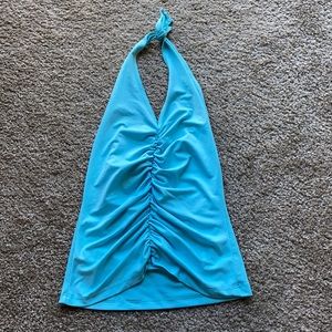 Blue halter top. Size small.